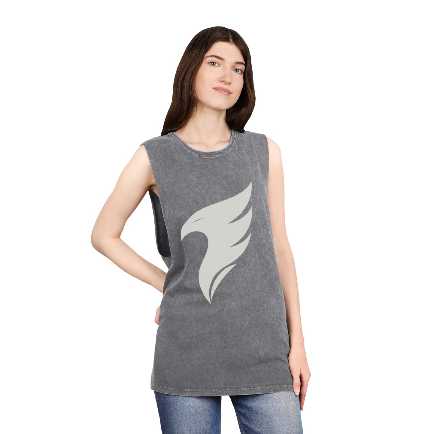 Unisex Stonewash Tank Top