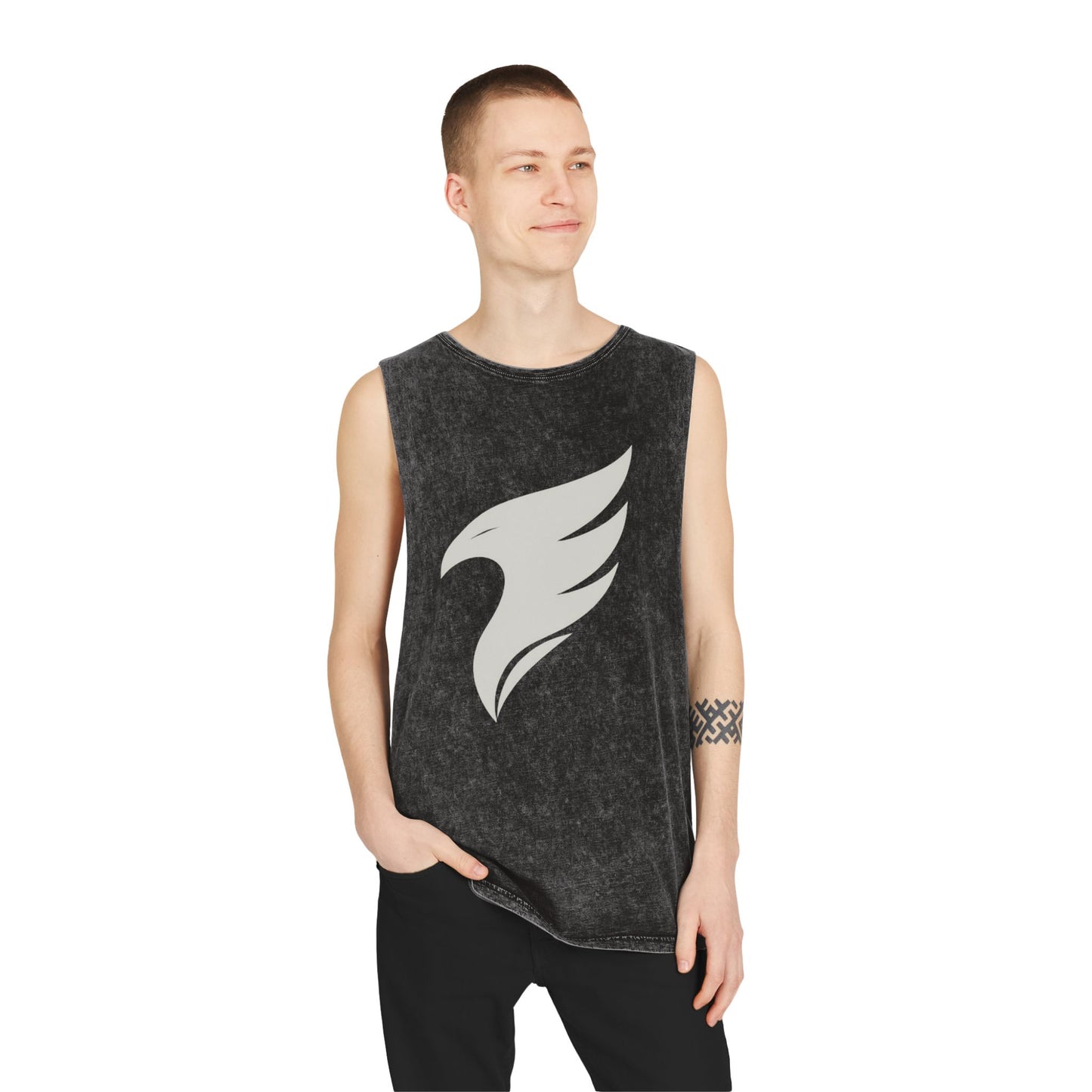 Unisex Stonewash Tank Top